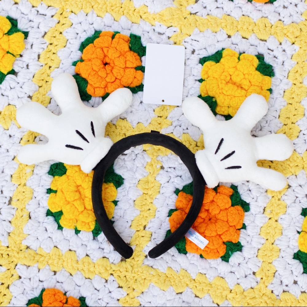 Tokyo Disneyland Mickey Glove Headband